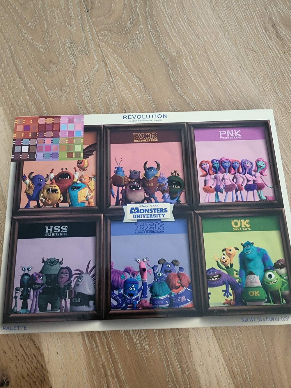 Revolution x Monsters University Kids Makeup Palette - 54 Shades! 12"x9"